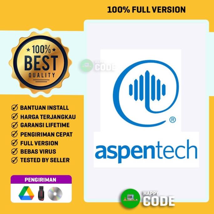 Jual SOFTWARE ASPENTECH ASPENONE V12 12 FULL VERSION HYSYS ASPEN ONE