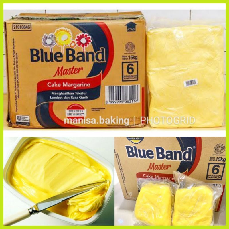 Jual BLUEBAND MASTER MARGARINE 500 GR REPACK MARGARIN MENTEGA KILOAN