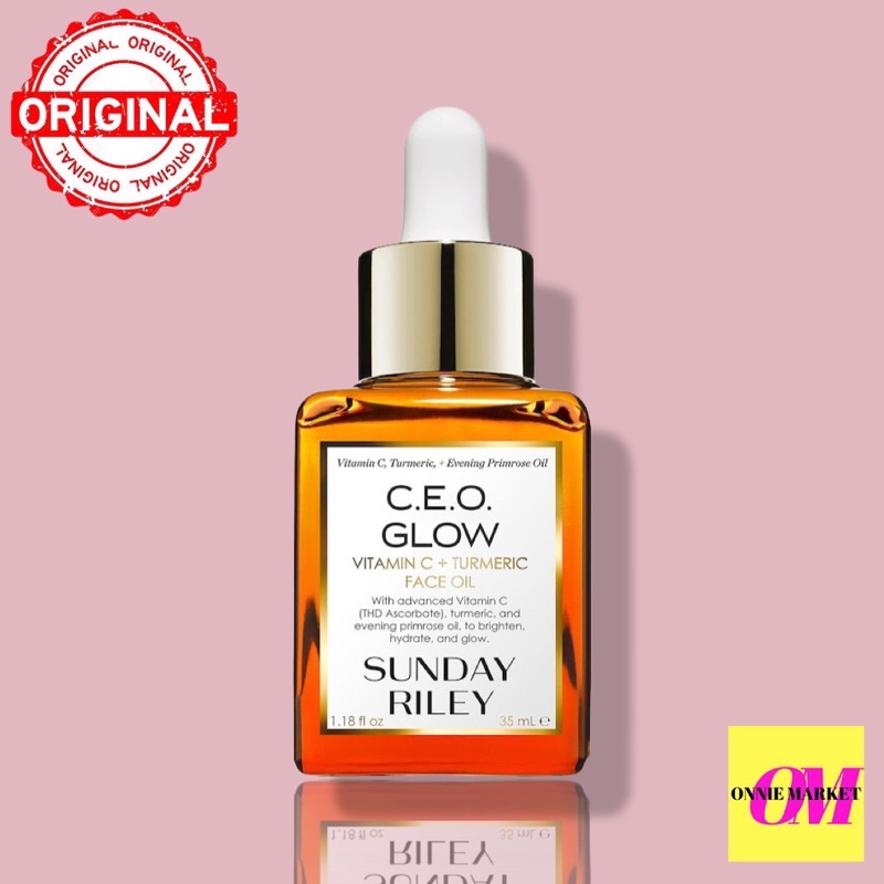 Jual Sunday Riley C E O Glow Vitamin C Turmeric Face Oil Ml