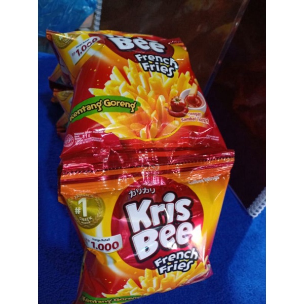 Jual KRIS BEE RENCENG SNACK KENTANG GORENG ISI 10 BUNGKUS X 9GR