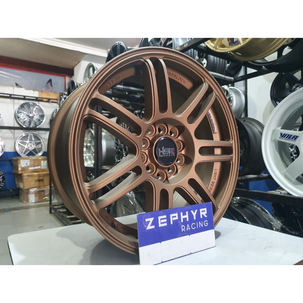 Jual VELG R16 BUAT NEW AVANZA 2022 H10 HSR BOON BRONZE DI ZEPHYR RACING