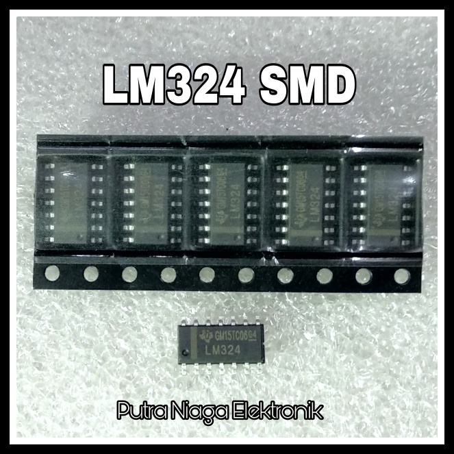 Jual Ic LM324 SMD Op Sop 14 Pin Putr4n14 Ayo Beli Shopee Indonesia