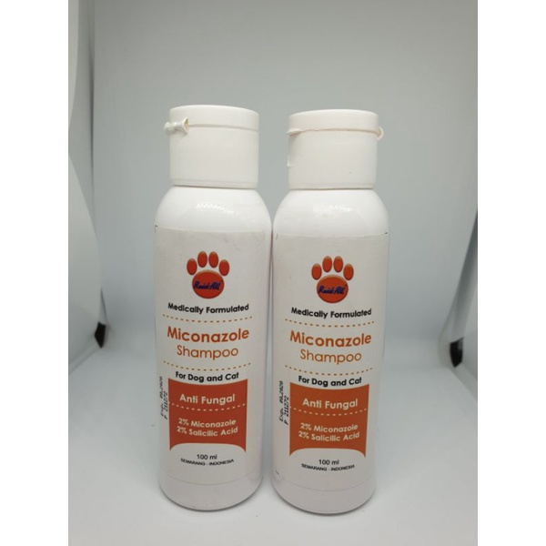 Jual Shampoo Anjing Kucing Miconazole Anti Jamur Raid All 100ml