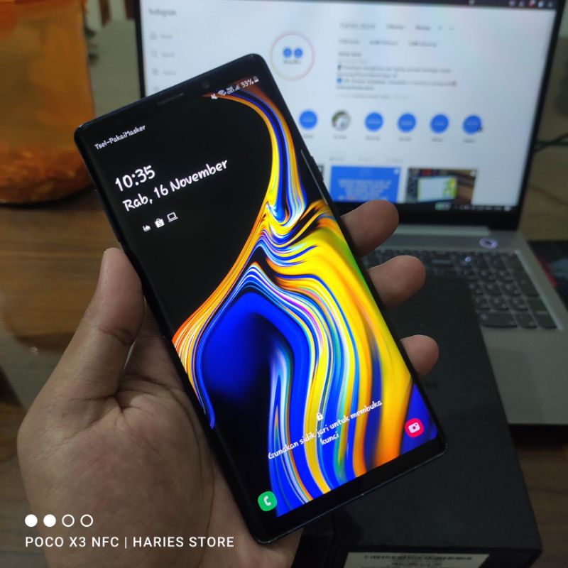 Jual Samsung Galaxy Note 9 Sein Garansi Resmi Ram 6 128 GB Second Mulus