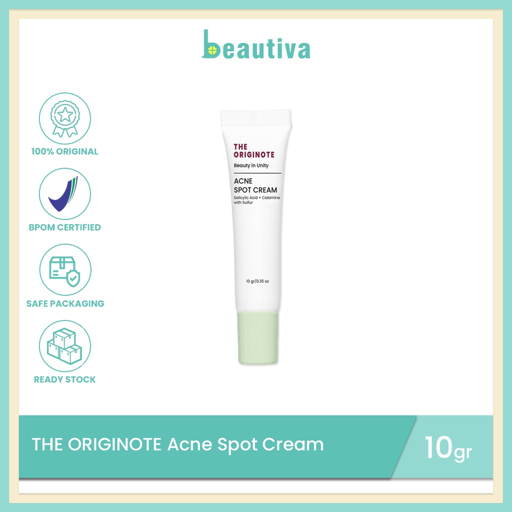 Jual The Originote Acne Spot Cream 10gr Shopee Indonesia