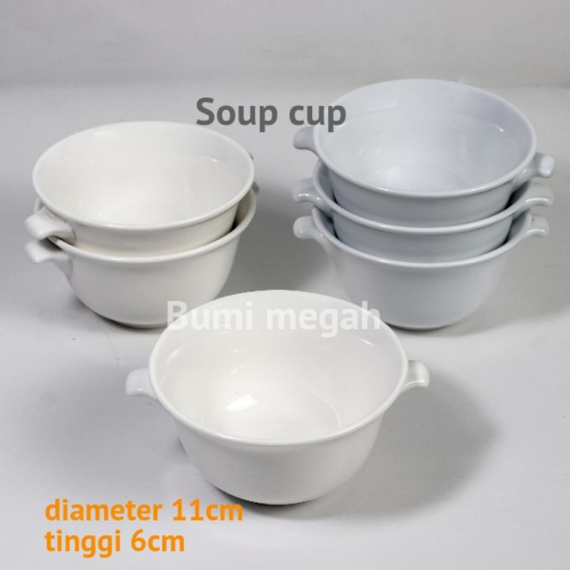 Jual Mangkok Soup Keramik Soup Cup Cm Sc Pcs By Indo Keramik