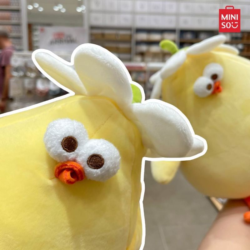 Jual Dundun Series Chicken Plush Toy Miniso Shopee Indonesia