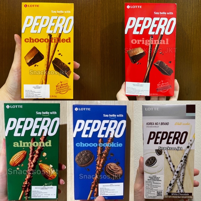 Jual Lotte Pepero White Cookie Choco Cookie Nude Choco Original