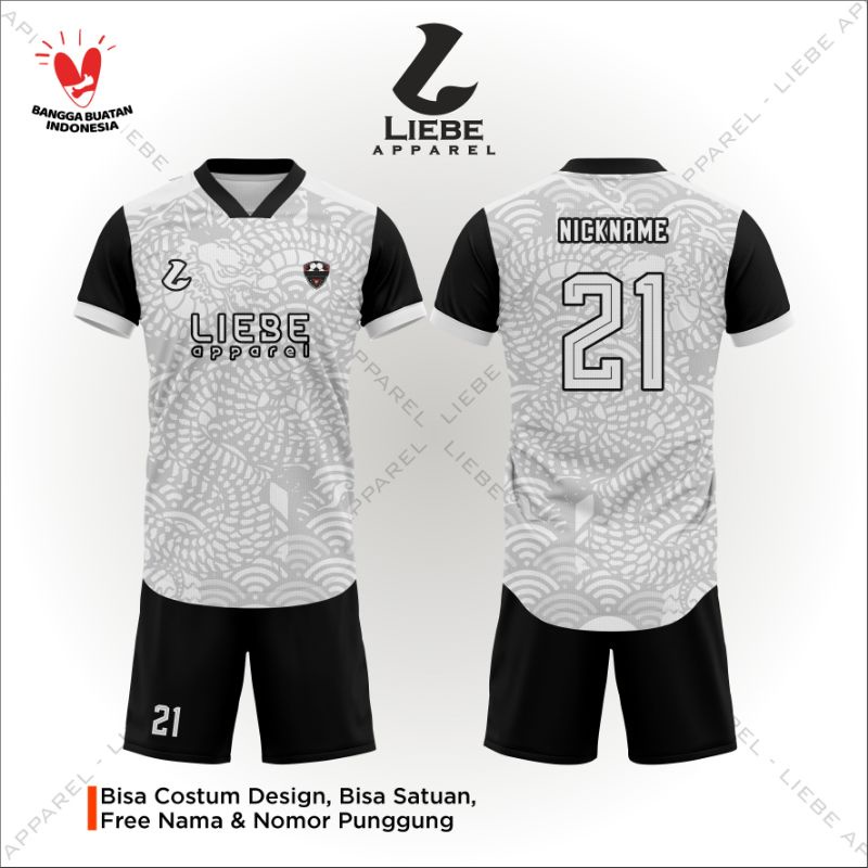 Jual Bisa Satuan Jersey Baju Kaos Futsal Sepak Bola Full Printing Free