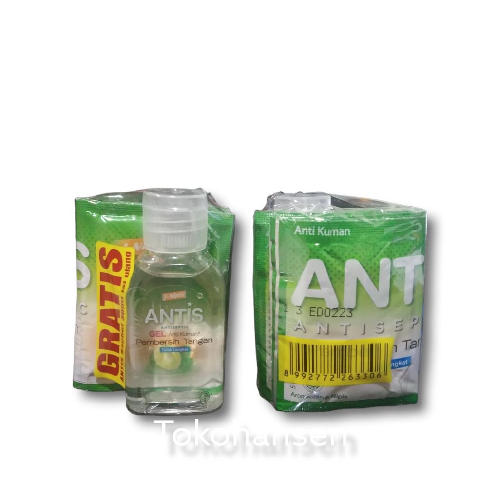 Jual Antis Handsanitizer Gel Ml Bonus Antis Sachet Shopee Indonesia