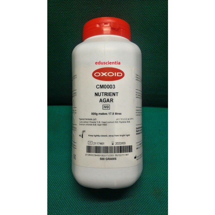 Jual NUTRIENT AGAR NA 500 GR OXOID CM0003B Shopee Indonesia