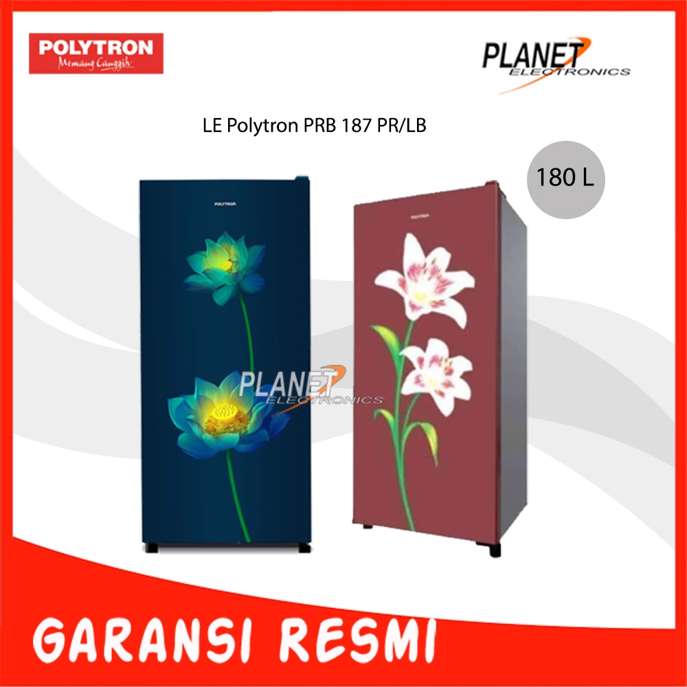 Jual Kulkas 1 Pintu 180L Polytron PRB 187 PR LB Shopee Indonesia