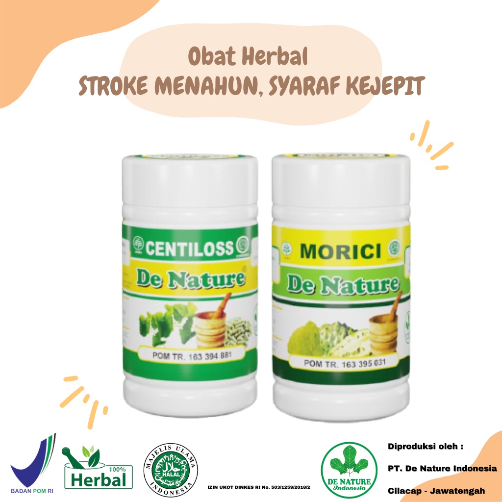 Jual Obat Stroke Struk Setruk Struke Denature De Nature Centiloss