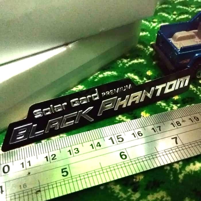 Jual Stiker Kaca Film Mobil Timbul Solar Gard Black Phantom Premium