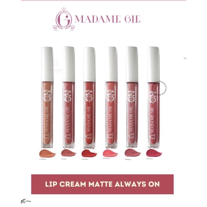 Jual Madame Gie Always On Lip Cream Madame Gie Official Store