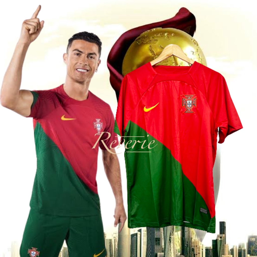 Jual Jersey Portugal Home Baju Bola Piala Dunia Fifa World Cup