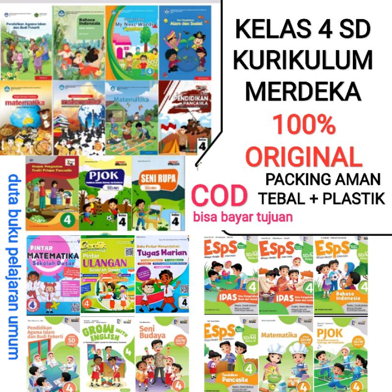 Jual Buku Kelas Sd Ipas Volume Pancasila Esps Matematika Bahasa