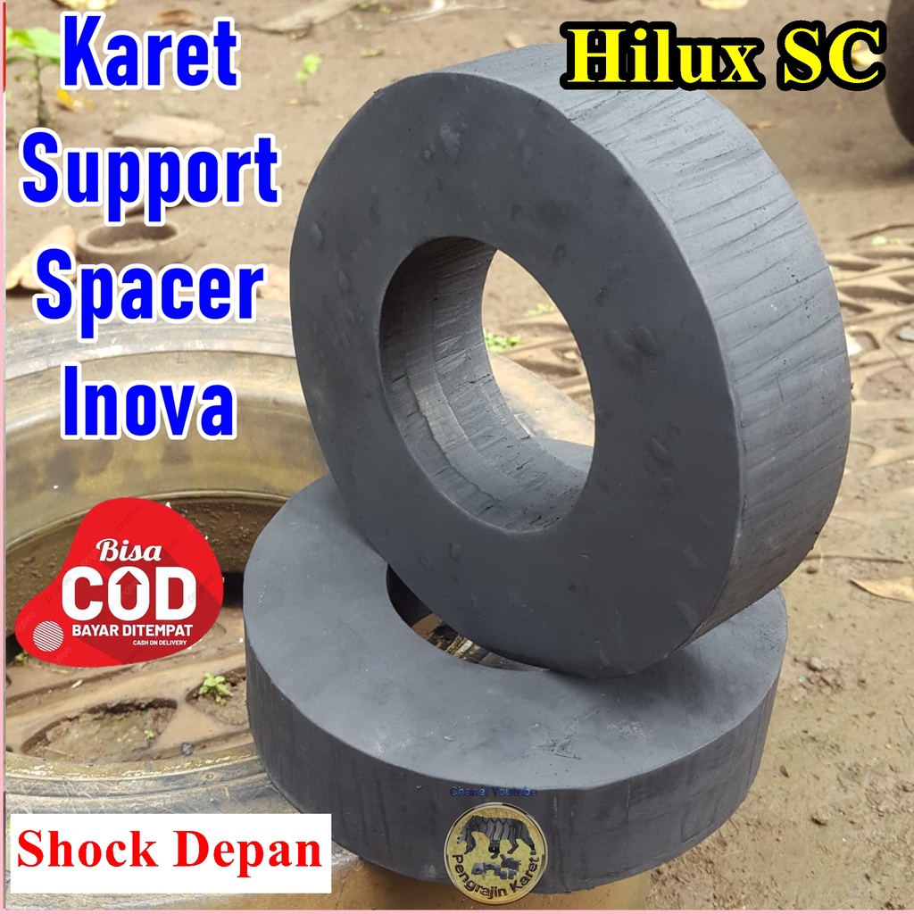 Jual Karet Lift Support Spacer Toyota INOVA Fortuner Hilux Karet