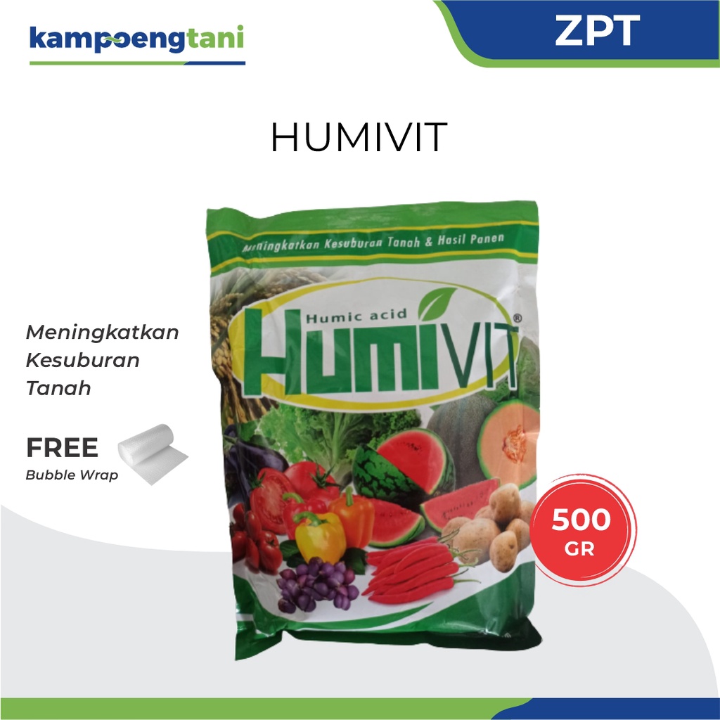 Jual Humivit Gram Asam Humat Humic Acid Pupuk Pembenah Tanah