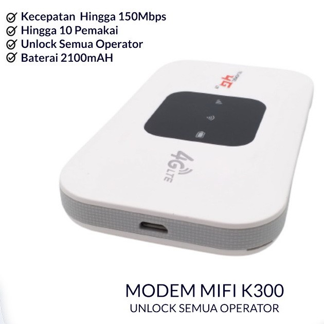 Jual Modem Wifi K Telkomsel G Lte Mbps Unlock All Operator