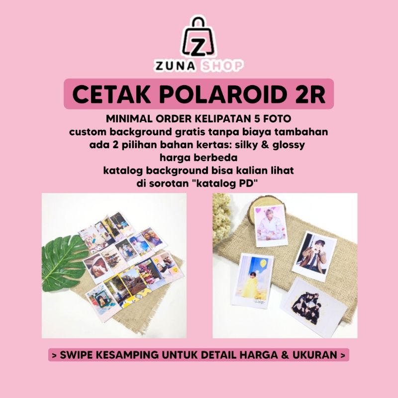 Jual Cetak Polaroid R Cetak Foto Polaroid Murah Shopee Indonesia