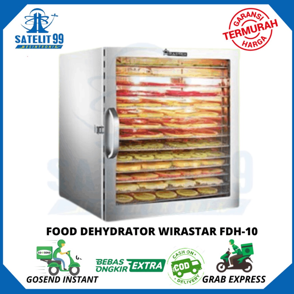 Jual Alat Mengeringkan Makanan Food Dehydrator Trays Wirastar Fdh