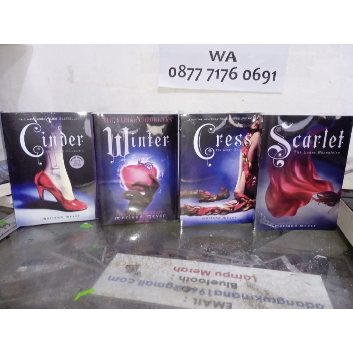 Jual Paket Buku The Lunar Chronicles Cinder Scarlet Cress Winter