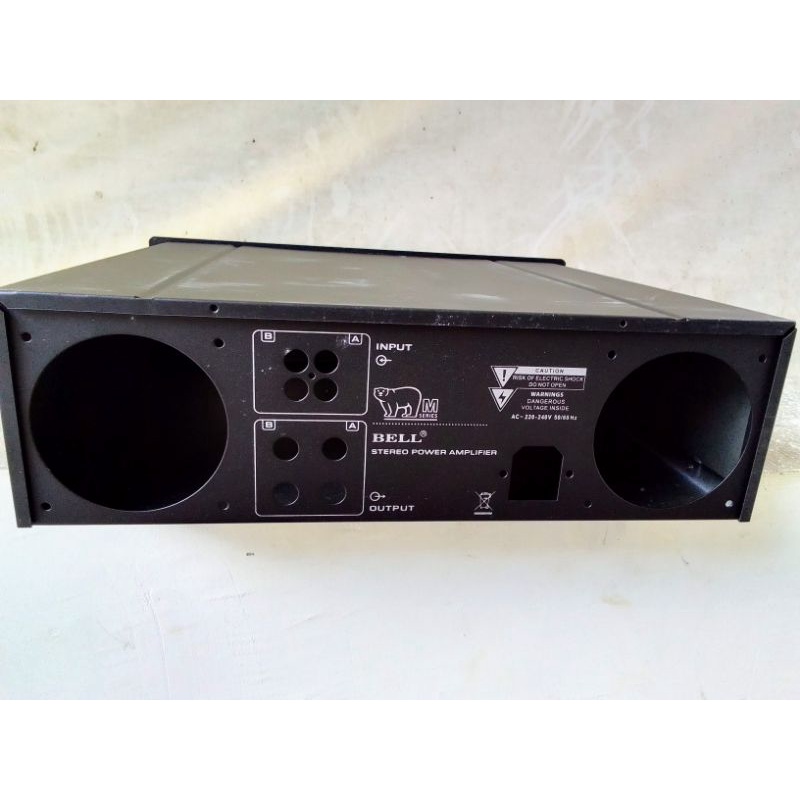 Jual Box Power Amplifier Stereo Bellm Bahan Tebal Shopee Indonesia