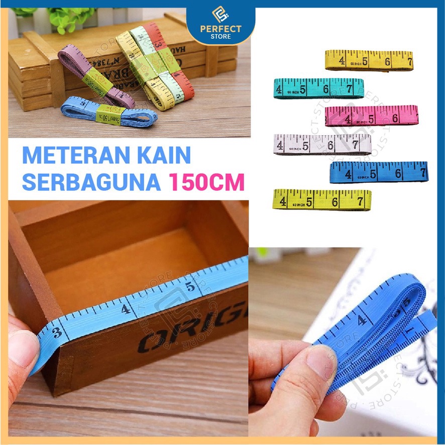 Jual Body Tape Ruler 1 5 M Mini Meteran Kain Pakaian Jahit Pita Baju