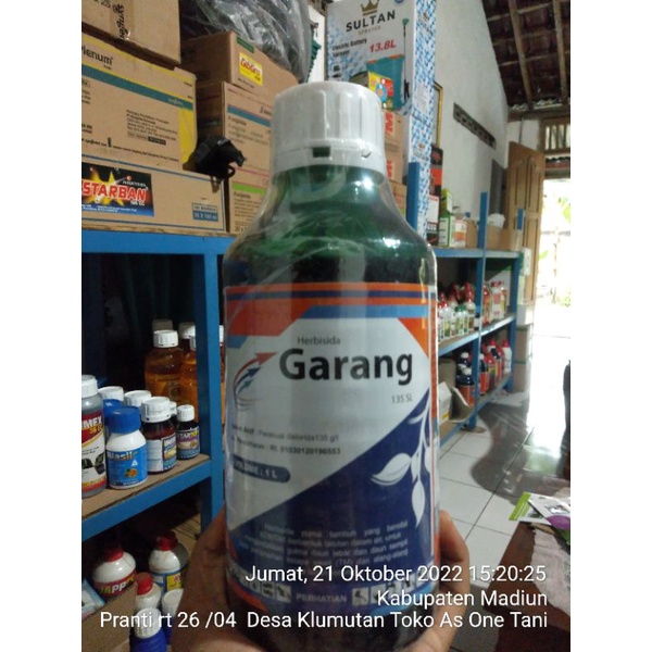 Jual Herbisida Kontak Garang 135 Sl Shopee Indonesia