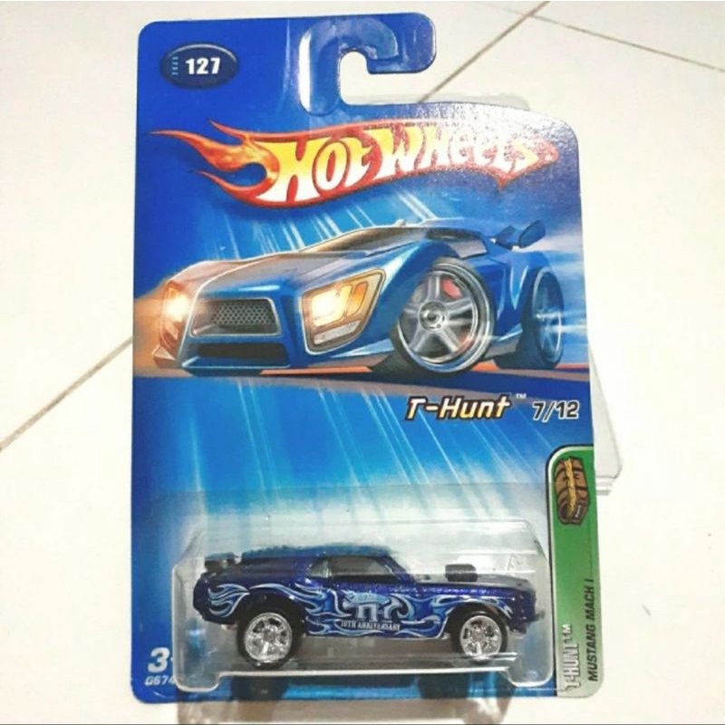 Jual Hot Wheels Mustang Mach 1 Blue Super Tresure Hunt THS Sth Non RLC