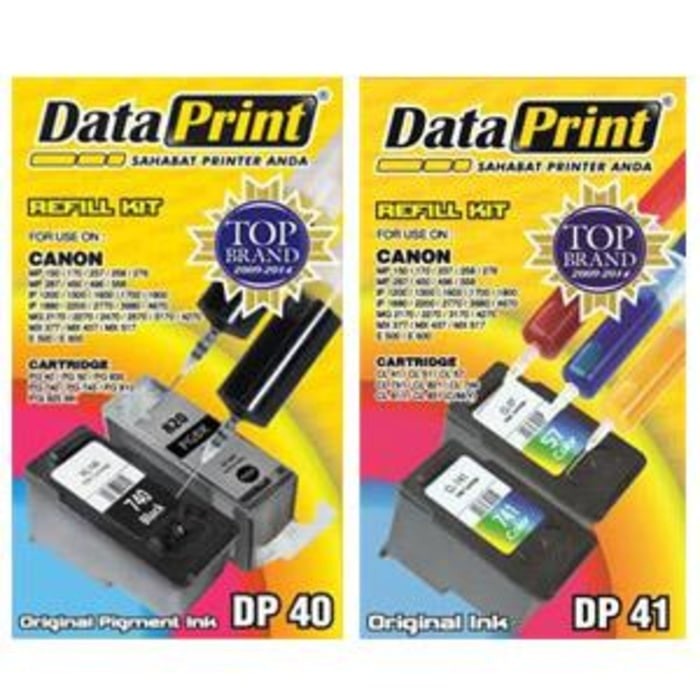 Jual Tinta Suntik Dataprint Type Cannon Dp 40 Dp 41 Original Shopee