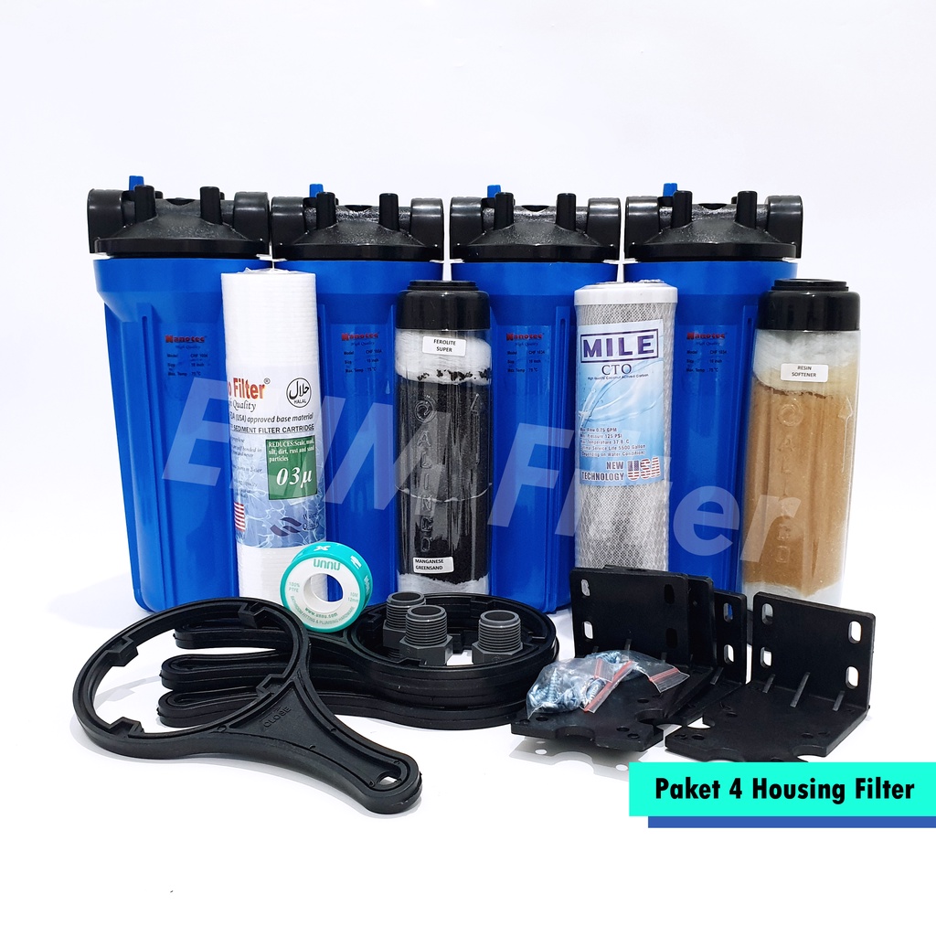 Jual Filter Air Sumur Filter Air Ledeng Housing Inch Tahap