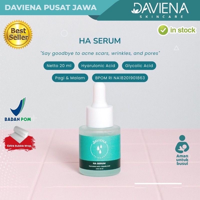 Jual Daviena Skincare Serum Bopeng Ha Serum Davina Davinaskincare