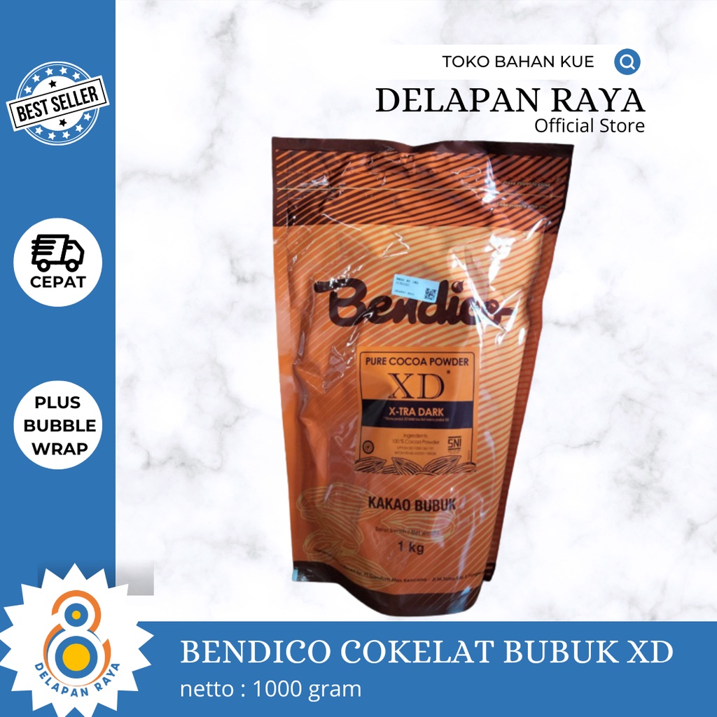 Jual Bendico Cokelat Bubuk X Tra Dark Kg Raya Shopee Indonesia