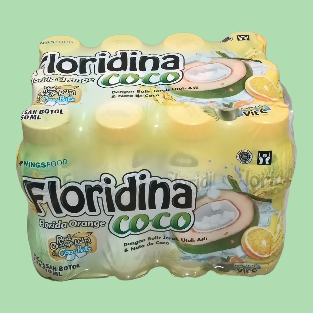 Jual Floridina Florida Orange Coco 350 Ml 12 Botol Box Shopee Indonesia