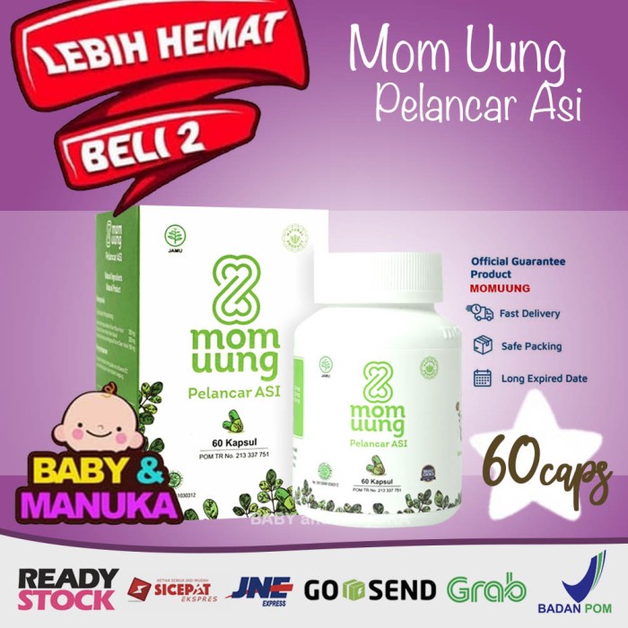 Jual Produk Terbaru Mom Uung Tablet Booster Asi Pelancar Asi Kelor