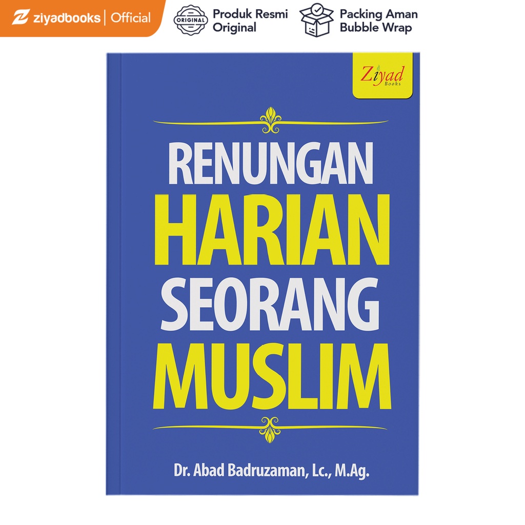 Jual Ziyadbooks Buku Motivasi Renungan Harian Seorang Muslim