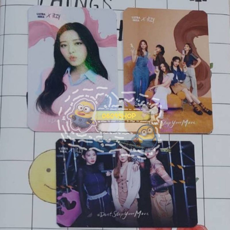 Jual PC Photocard ITZY Yeji Ryujin Chaeryeong Lia Yuna Ultramilk