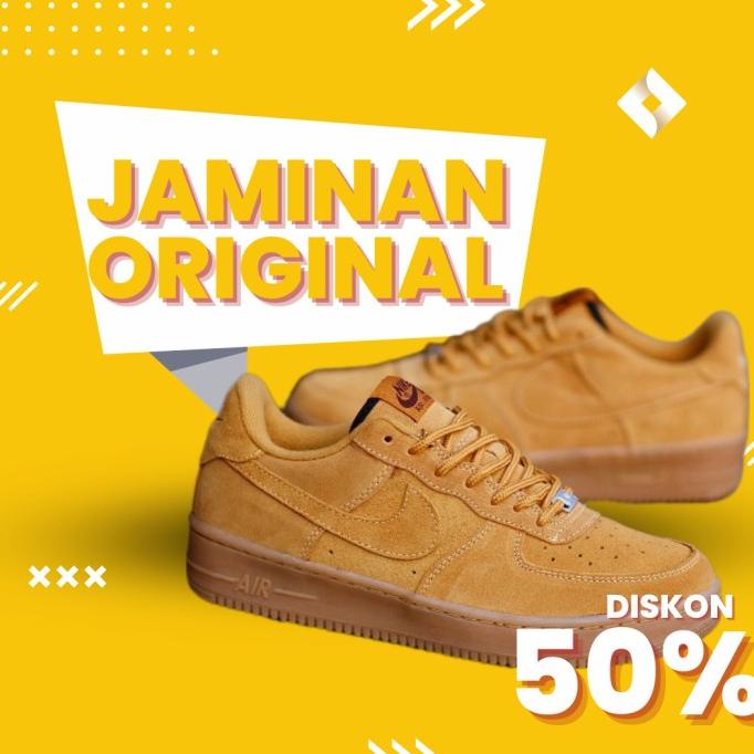 Jual Nike Air Force Brown Gum Shopee Indonesia