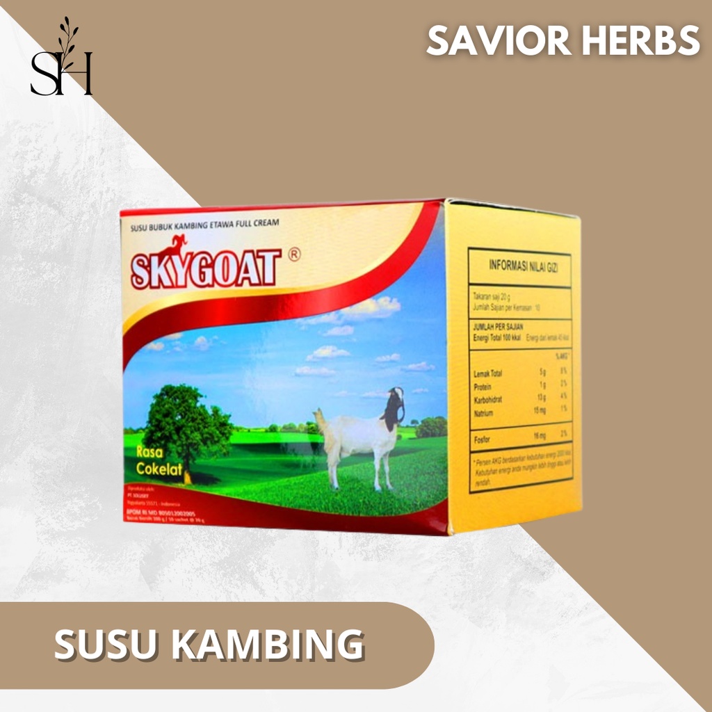 Jual Susu Kambing Etawa Skygoat Coklat Asli Original Sky Goat Susu