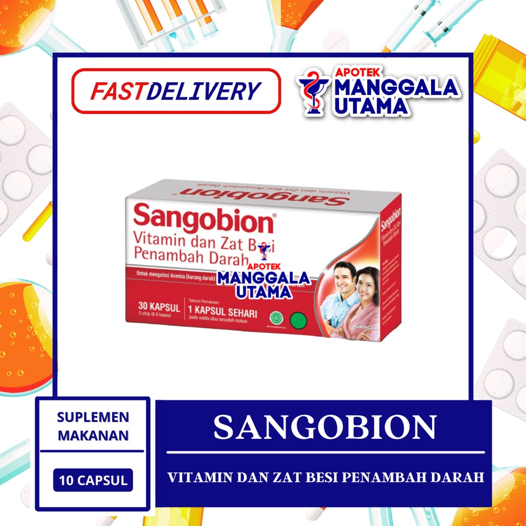 Jual SANGOBION PER STRIP ISI 10 TABLET Shopee Indonesia