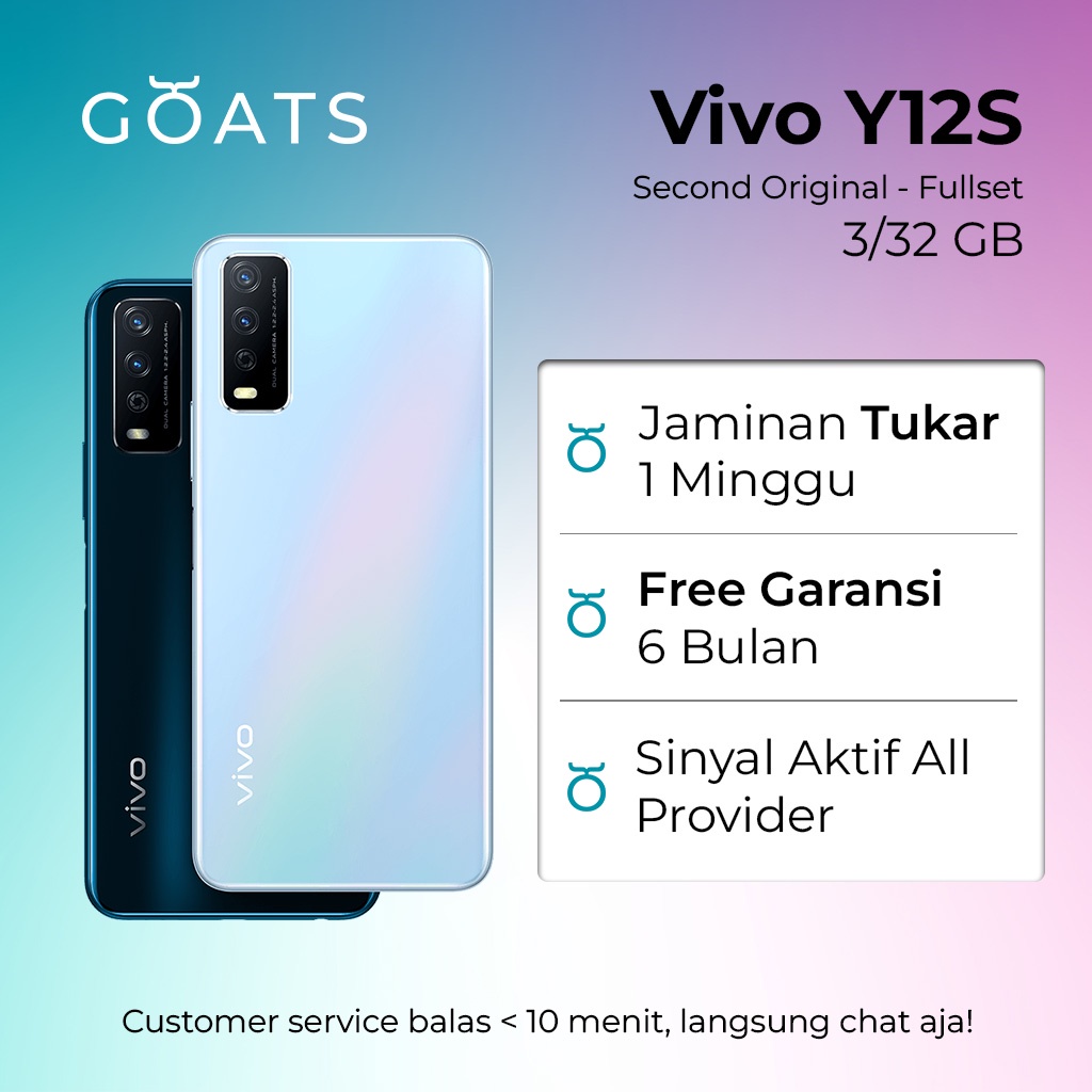 Jual Vivo Y S Second Original Like New Fullset Shopee Indonesia