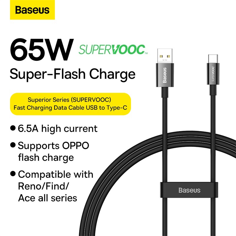 Jual Baseus Original Kabel Data Usb Type C Superior Supervooc Super