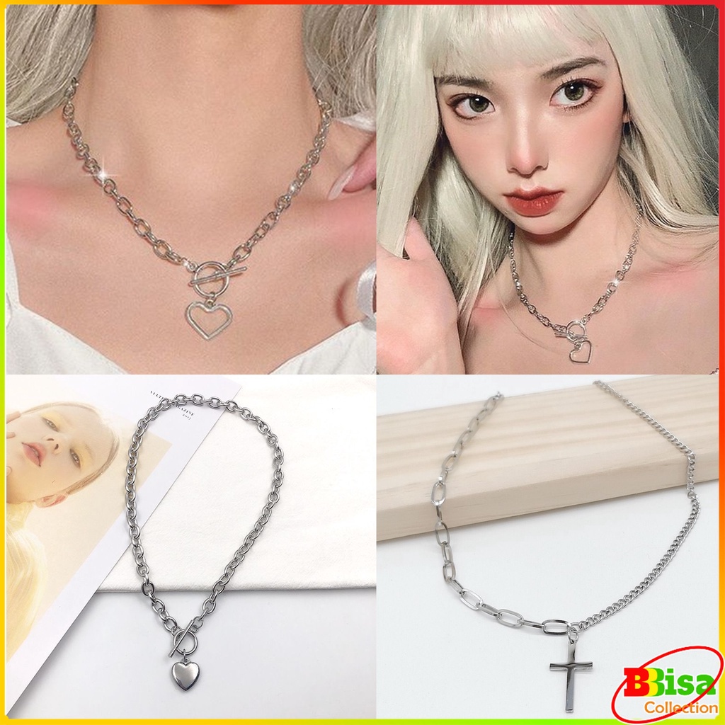 Jual Mm Perhiasan Kalung Wanita Korea Kalung Love Kalung Choker