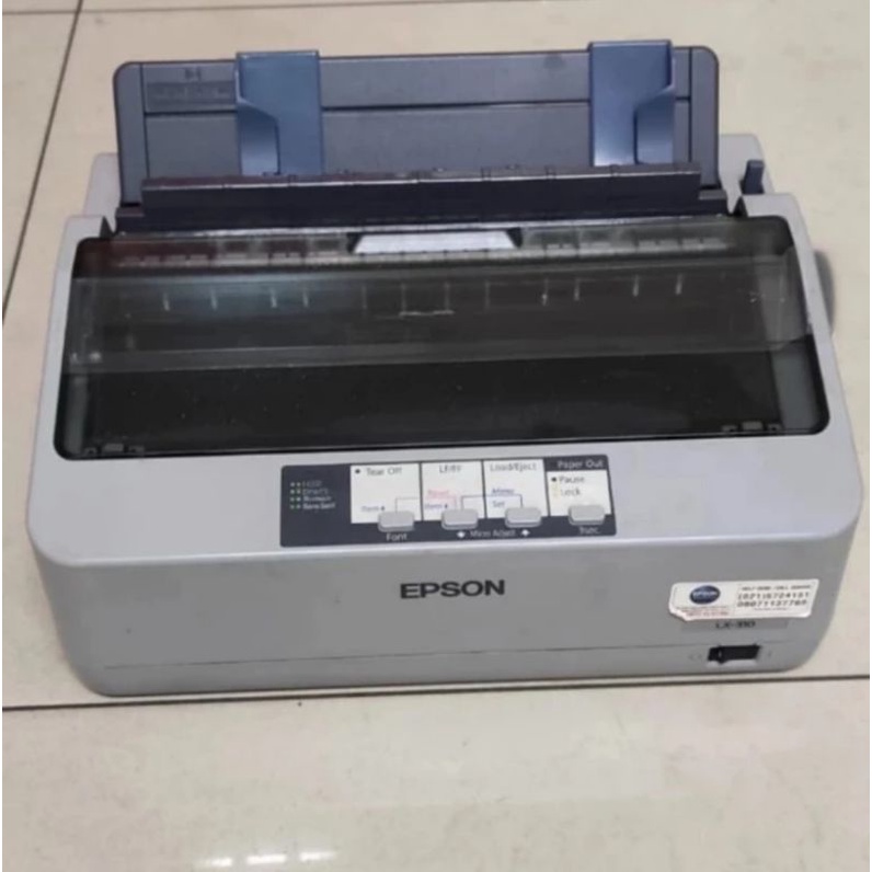 Jual Printer Dot Matrix Epson Lx Siap Pakai Shopee Indonesia