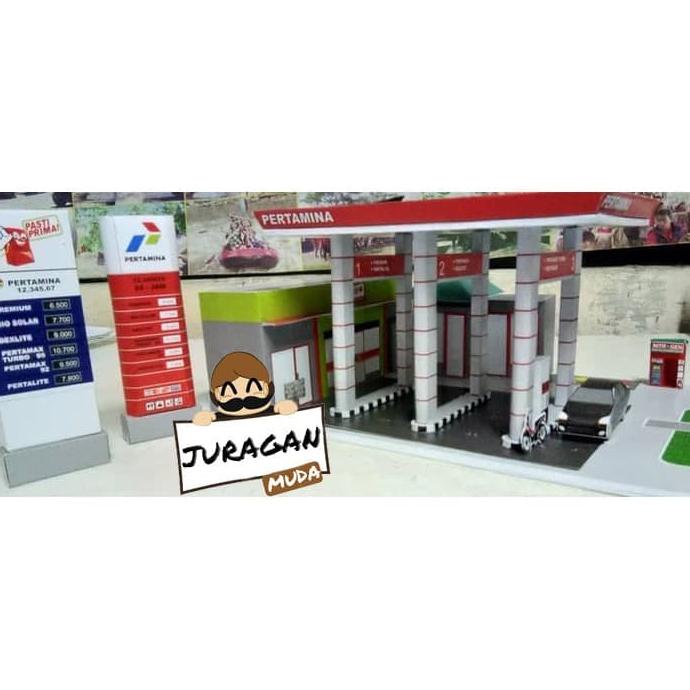 Jual Pola Papercraft Spbu Pertamina Tipe 1 Di Lapak Papercraft Porn