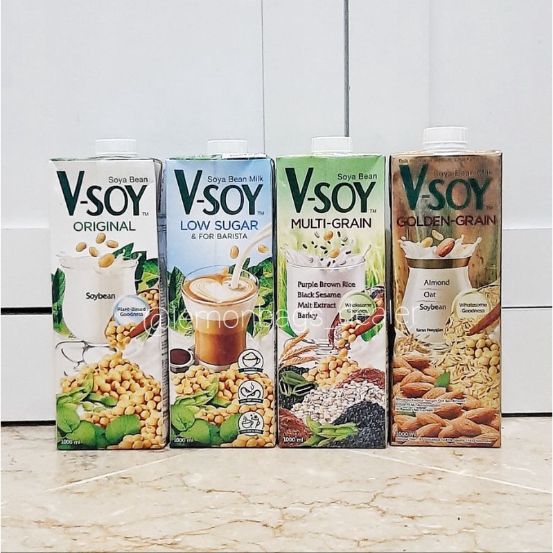 Jual V Soy Multi Grain L Golden Grain Original Low Sugar Asi