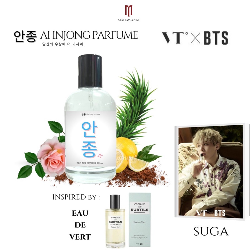 Jual Parfum Tahan Suga Bts Parfum Korea Inspired By Vt X Bts Eau De