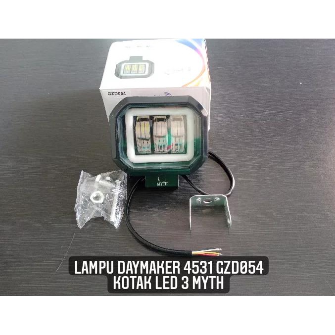 Jual LAMPU DAYMAKER 4531 GZD054 KOTAK LED 3 MYTH Shopee Indonesia